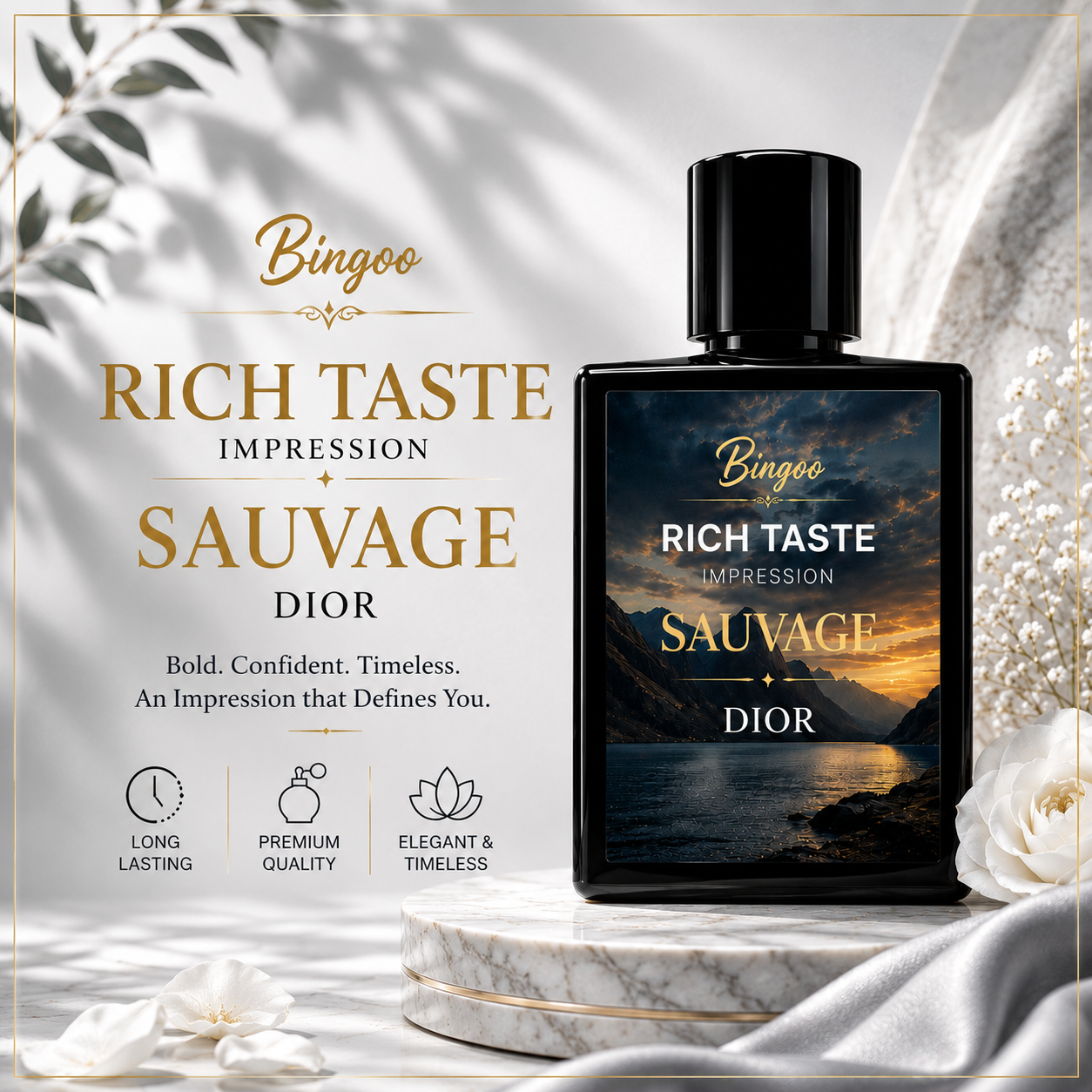 RICH TASTE - IMPRESSION OF SAUVAGE DIOR 50ML