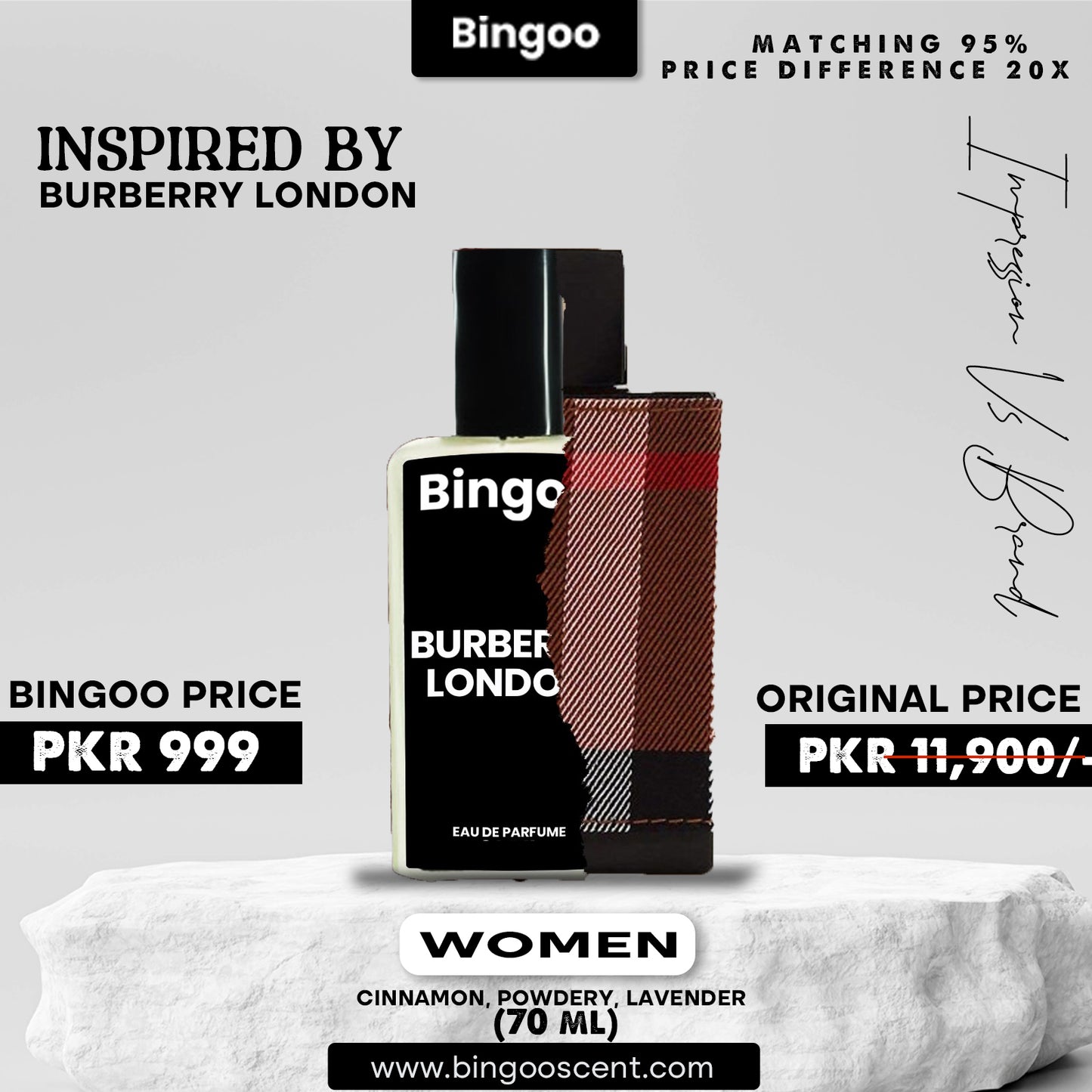 BUBERRY LONDON - 70ML