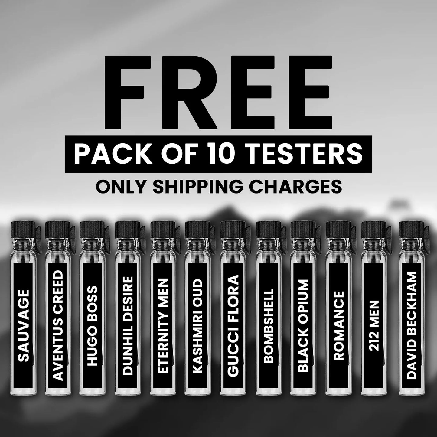 Bingoo 10 Perfume Tester Set - Each 1.5ML