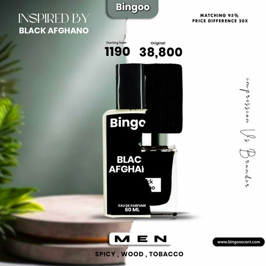 𝐈𝐍𝐒𝐏𝐈𝐑𝐄𝐃 𝐁𝐘 𝐁𝐋𝐀𝐂𝐊 𝐀𝐅𝐆𝐇𝐀𝐍𝐎 My Store 60ML 