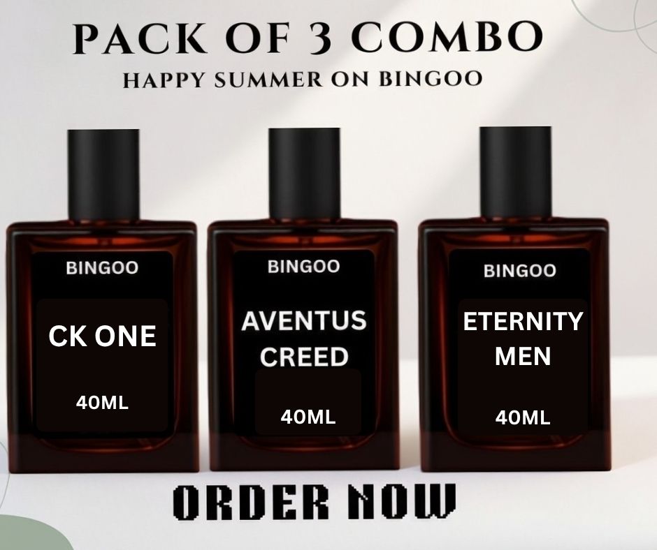 Happy Summer Offer - 40ML (CK ONE - AVENTUS - ETERNITY