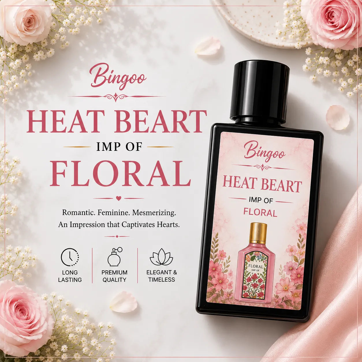 HEART BEAT - IMPRESSION OF FLORA