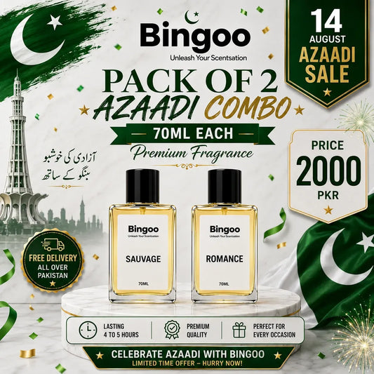 PACK OF 2 AZADI COMBO - SAUVAGE | ROMANCE