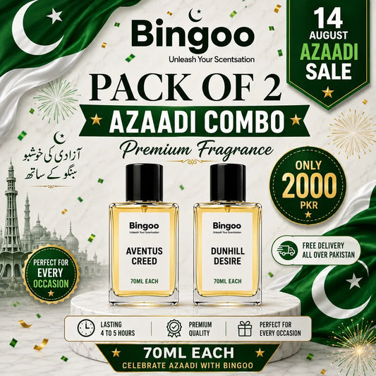 PACK OF 2 AZADI COMBO - AVENTUS CREED - DUNHILL DESIRE