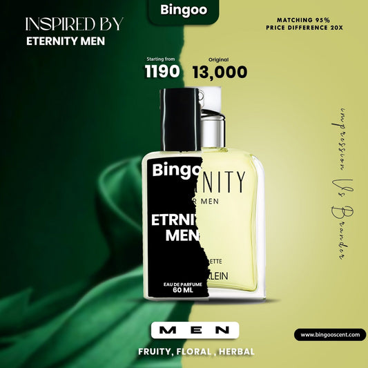 𝐈𝐍𝐒𝐏𝐈𝐑𝐄𝐃 𝐁𝐘 𝐄𝐓𝐄𝐑𝐍𝐈𝐓𝐘 BINGOO 60ML 