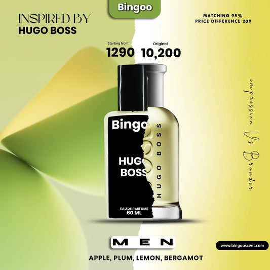 𝐈𝐍𝐒𝐏𝐈𝐑𝐄𝐃 𝐁𝐘 𝐇𝐔𝐆𝐎 𝐁𝐎𝐒𝐒 BINGOO 60ML 