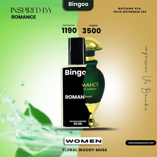 𝐈𝐍𝐒𝐏𝐈𝐑𝐄𝐃 𝐁𝐘 𝐑𝐎𝐌𝐀𝐍𝐂𝐄 My Store 60ML 