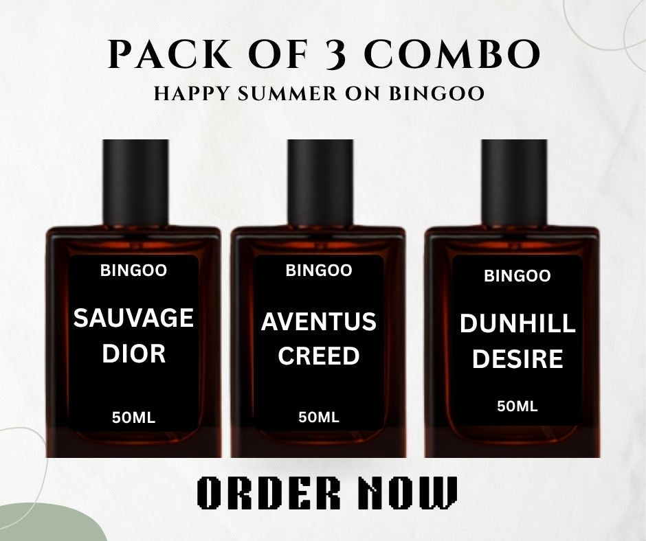 Happy Summer Offer - 50ML (Sauvage - Aventus -Dunhil