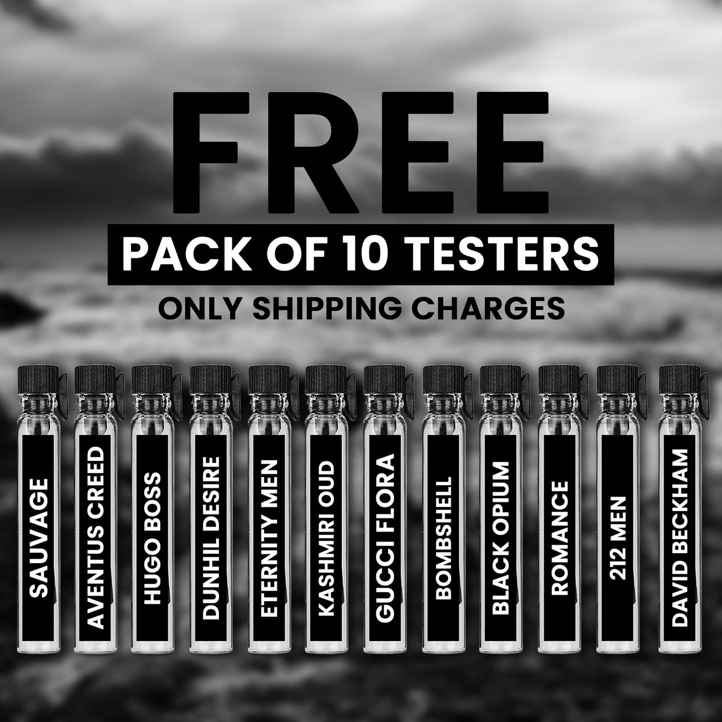 Branded 10 Random Perfume Tetser 1.5ML